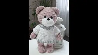 ☆Crochet cardigan for a teddy bear☆