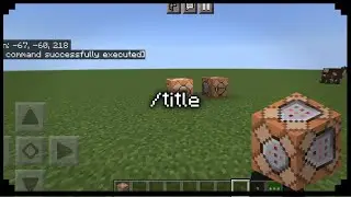 How to using a /title||COMMAND BLOCK MINECRAFT