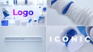 Search Bar Logo Reveal || After Effects Template