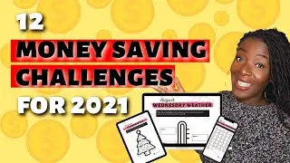 2021 Money Saving Challenges | 12 Fun Challenges | Save over £1000 + Free Giveway!