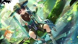 Live Wallpaper Fluttering Footsteps In The Fields Web Event | Wanderer | Genshin Impact