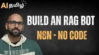 Build a No-Code RAG Chatbot using n8n - AI Tamil
