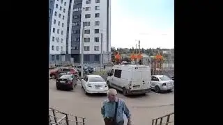 В Уфе  Дед конфликтанул  с Умным домофоны