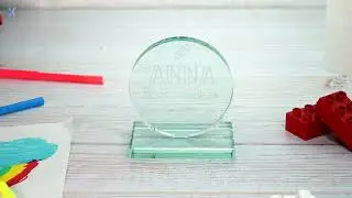 TROFEO CRISTAL CIRCULAR