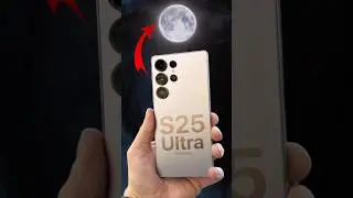 Samsung Galaxy S25 Ultra Live Max Moon Zoom Test 