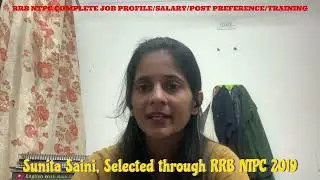 Railway NTPC Job Profile/Salary/Allowance/ Post Preference/Zone Preference🔥|| By NTPC Selected #rrb
