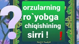 Dardlarga davo.Hamma gunoh o'chiriladi 