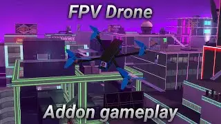 FPV Drone addon for Garry's Mod - gameplay