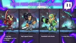 Brawlhalla twitch prime bundle showcase