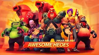 Mad Heroes - Mobile Frag Hero Shooter |  TPS ( Android/iOS ) Gameplay