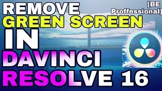 How to remove green screen in davinci resolve 16 👍 || Free editing || ARYTECH