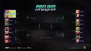 What if The UFC Had A World Cup??  (UFC 4 Simulation)