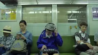 Kyoto's Finest Beat Maker_ALLY MOBBS_OP1 and MPC 500 on the Subway