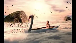 Fantasy Swan/Tutorial Editing Photoshop/Photoshop Manipulation/ #gregocreation