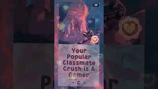 #ASMR - Your Popular Classmate Crush is A Gamer | #Shorts #Roleplay | Zorie AUDIO