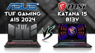 TUF Gaming A15 2024 vs Katana 15 B13V | Best 15 Inch Laptops Mid-Range | Tech Comparison