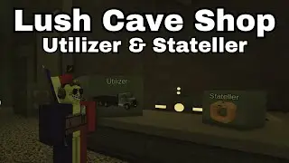 Lush Cave Shop and Utilizer & Stateller location - Refinery Caves 2 (Roblox)