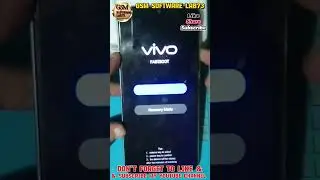 How do I reset my locked VIVO Y33S? #shorts #ytshortsvideo #shortsfeed #gsmsoftwarelab73