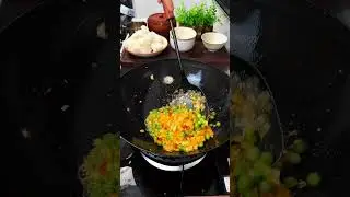 Asian street food 炒饭