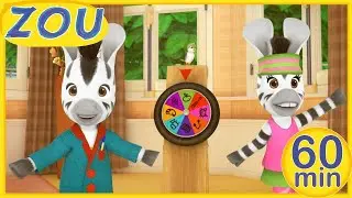 Zou en Français 🎭 ZOU L'INTERPRÈTE 🎼 60 min COMPILATION | Dessins animés