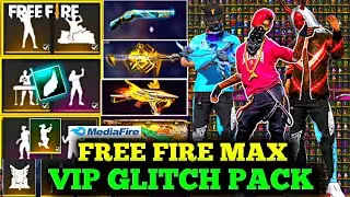 FREE FIRE MAX NEW GLITCH⭕ FILE FULL ICON HIP HOP BUNDLE 😱|| OB30 UPDATE NO PASSWORD 🏷️