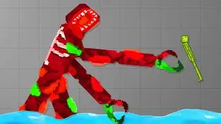 SCARY MYTH DARKNESS Figure From DOORS vs RAGDOLLS in Melon Sandbox Playground