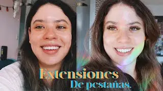 Poniéndome extensiones de pestañas I Decorando el árbol / VLOGMAS #6 + 7