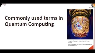 Quantum Computing - Commonly Used Terms