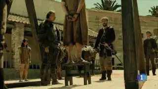 Hernán Cortés executes the last Aztec Emperor Cuauhtémoc (Carlos, rey emperador)