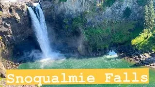Snoqualmie Falls. State Washington/ 82-метровый водопад Снокалми