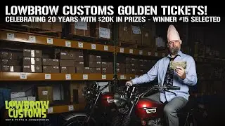 Lowbrow GOLDEN TICKET #15 Was Put In A Random Order Full Of Colony & Sportster Parts! Was It Yours?