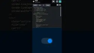 Toggle using of html and css