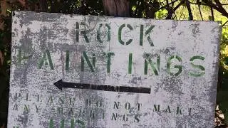 San Bushmen Rock Painting Savuti Channel