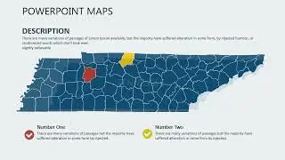 Tennessee Editable PowerPoint Map Template – Animated Counties, Cities & Data Visuals