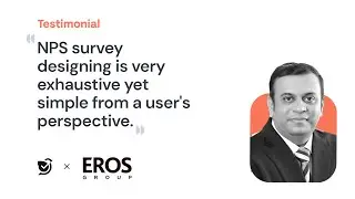 Eros Group transforms customer experience with SurveySparrow | Customer success story