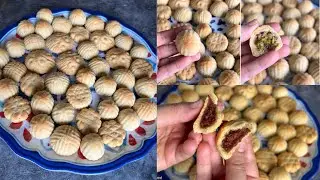 أسهل و انجح معمول هش و يدوب في التم دوب معمول العيد /معمول الطحين/ معمول نستلة