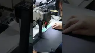 DIY Guide: Stitching PU Handles with Webbing Made Easy  #bags  #backpack #machine#diy #factory #fyp