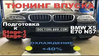 Интеркулер Sport Competition на BMW X5 E70 N57. Замеры ДО и ПОСЛЕ