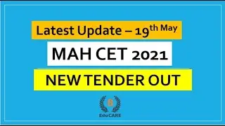 Latest Update on MAH CET 2021 - New Tender Out - CET 2021 Exam 