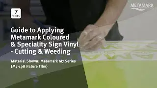 Guide to Metamark SignVinyl - Cutting & Weeding