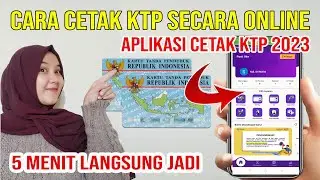CARA MEMBUAT KTP ONLINE | BARU HILANG GANTI STATUS PERUBAHAN DATA VIA APLIKASI TERBARU 2023