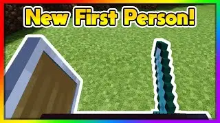 New First Person For MCPE!