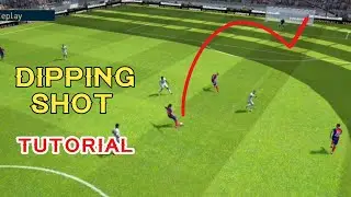How To Perform Dipping Shot From Anywhere | Dipping Shot Tutorial PES in 2019 Mobile