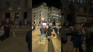 London UK. Oxford Circus station Underground.