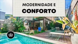 Casa com DESIGN MODERNO e ATMOSFERA COOL