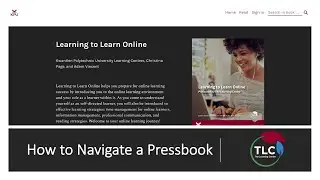How to Navigate a Pressbook