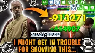 Kelleran Beq Omicron is a MONSTER - The BEST Kept Secret in SWGoH? I Might Get in Trouble...