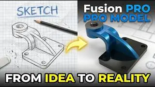 Fusion 360 From Zero | Beginner Step-by-Step Modeling Tutorial #20