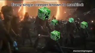 Gingerboy vs Creepers EPIC BATTLE 🔥👀