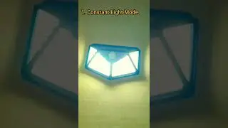 Outdoor Motion Sensor LED Light #shorts